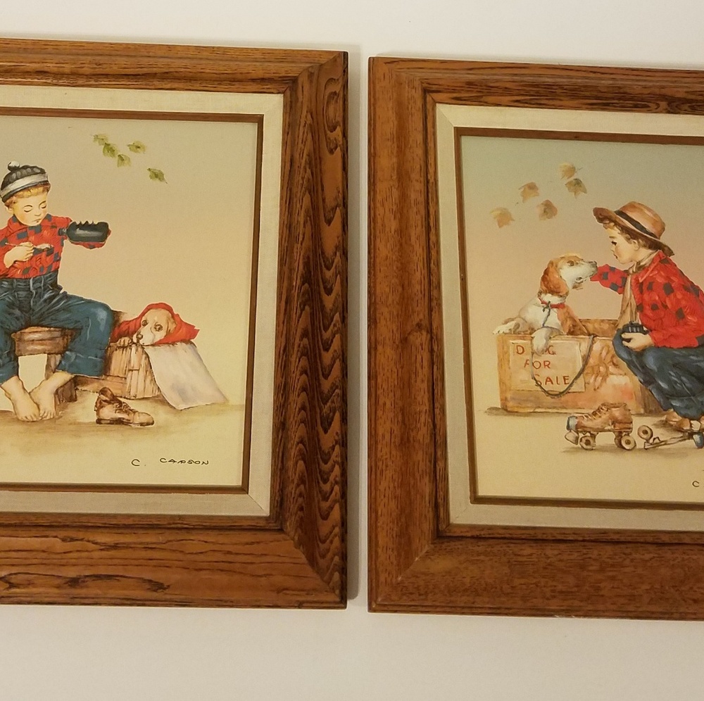 C. Carson Oil On Canvas Framed Painting